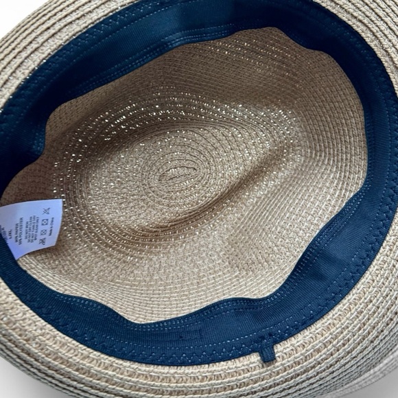Furtalk Fedora Straw Sun Hat for Men & Women Foldable Roll L/XL NWOT - Picture 4 of 6